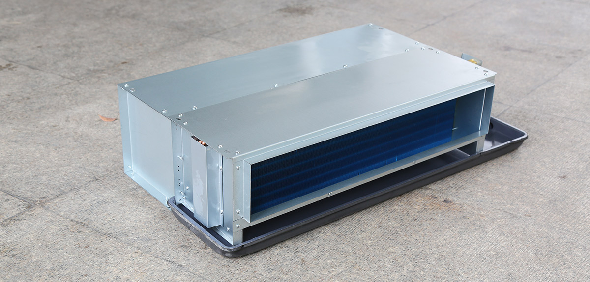 臥式暗裝帶回風機盤管